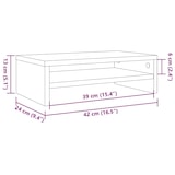thumbnail of vidaXL Esstisch Artisan-Eiche 180x90x76 cm Holzwerkstoff