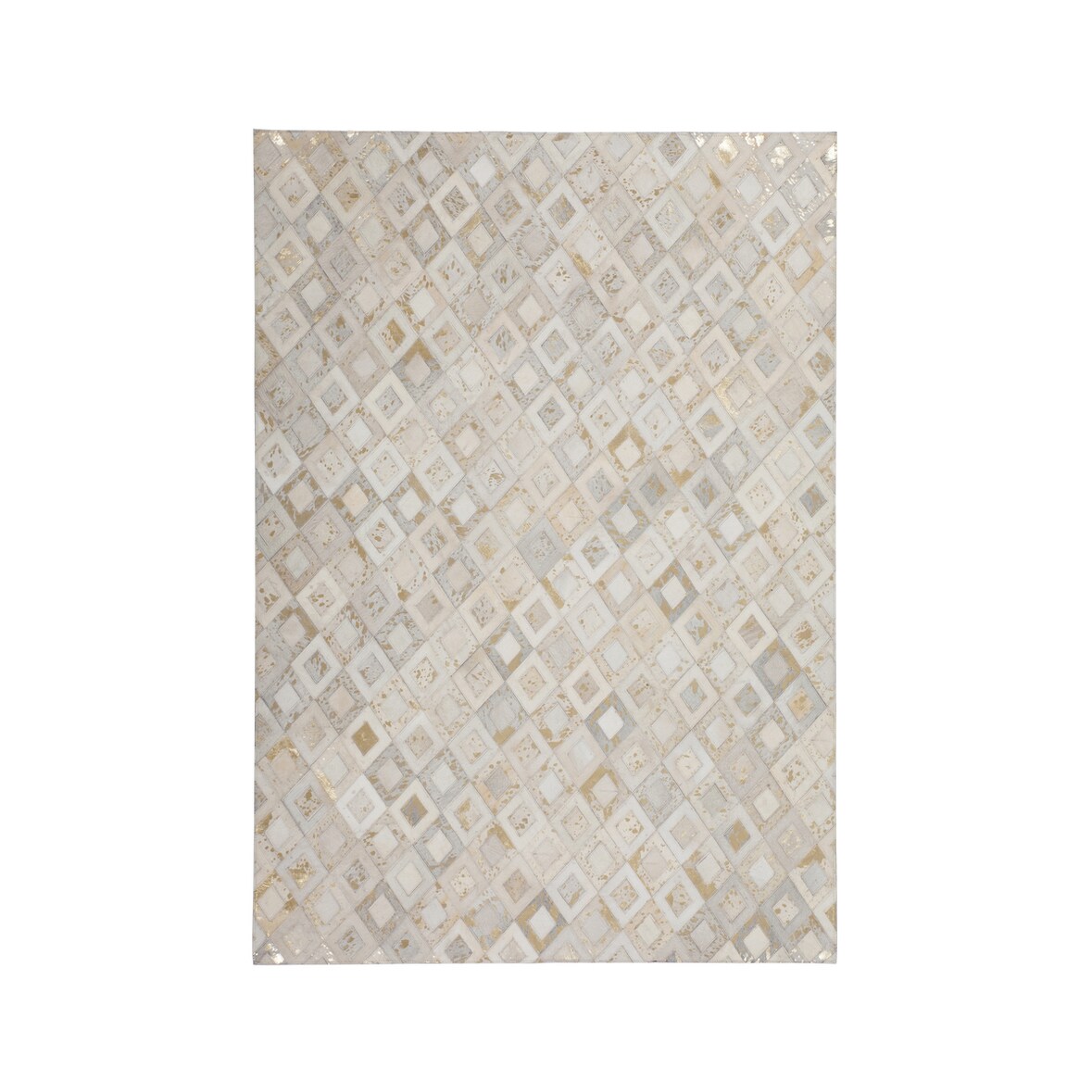 Anette 100 Elfenbein / Gold 120cm x 170cm