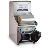 thumbnail of Termoselladora semi-automatica de barquetas RPS220  Molde multiforma de 4 medidas: 260x190, 230x190, 192x136 y 136x96 mm