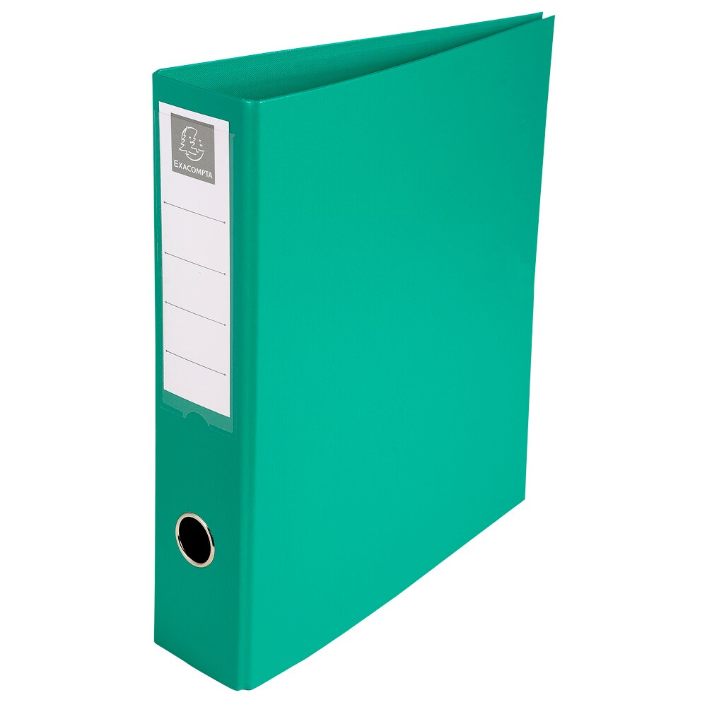 Exacompta Ringbuch aus kaschiertem Karton, 4 Ringe 50mm, Rücken 70mm, 32x29cm für DIN A4 Maxi