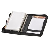 thumbnail of Alassio Ringbuchmappe 50mm mit Griff Konferenzmappe A4 schwarz Mappe mit großer Mechanik 30076