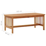 thumbnail of vidaXL 4-tlg. Garten-Lounge-Set mit Auflagen Massivholz Akazie