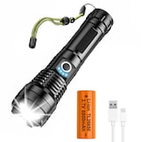 thumbnail of Taschenlampe LED 1000 meter Leuchtweite Militär USB