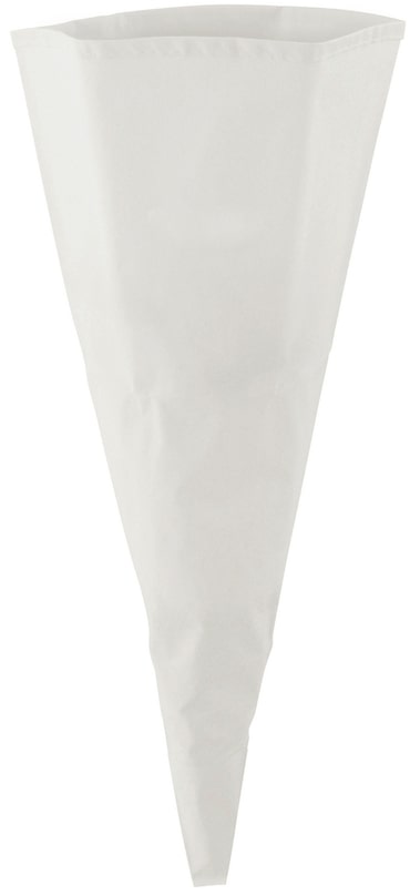 METRO Professional Manga pastelera, algodón / revestimiento PU, 46 cm, reutilizable, blanco, 2 unidades