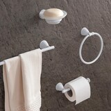 thumbnail of Portasalviette in accaio per bagno - 60.3x5.7x3.9 cm