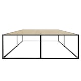 thumbnail of tectake Estructura de cama de metal KYOTO con somier, 250 kg - 140 x 200 x 46,5 cm negro