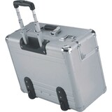 thumbnail of Alu-Pilotenkoffer 48x38x23 cm mit Trolleysystem silber Packung mit 3 Stück