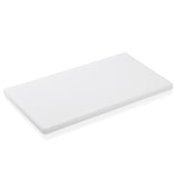 thumbnail of HACCP snijplank in wit Polyathylane L 600 mm B 400 mm H 20 mm Was Duitsland