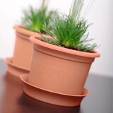 thumbnail of Prosperplast - 6,5 l Kunststoff Blumentopf – 28 x 28 x 21,2 cm in Terrakottafarbe