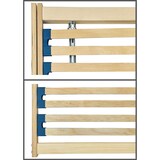 thumbnail of 70.32-14-190 FV Federholzrahmen Lattenrost 140x190 cm Kopfteil verstellbar140 x 190