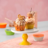 thumbnail of Muffin-Papierbackförmchen 70 mm, farbig, 150er-Pack