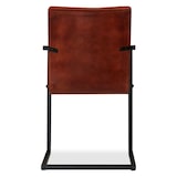 thumbnail of vidaXL Eetkamerstoelen 2 st echt leer bruin