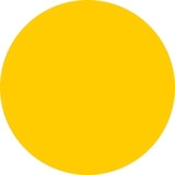 thumbnail of Aufkleber I Folienpunkte für Glastüren und -scheiben, gelb, Montagefolie, Ø 50mm, 12/VE, DGUV