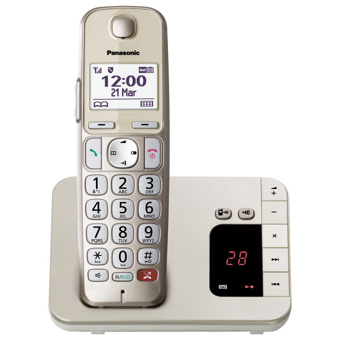 Panasonic KX-TGE260GN Single champagner