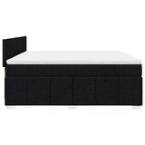 thumbnail of vidaXL Boxspringbett mit Matratze Schwarz 200x200 cm Stoff