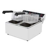 thumbnail of vaiotec EASYLINE elektrische friteuse, inhoud 2x 6 liter, tafelapparaat, WD 390 x 440 x 275 mm