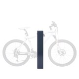thumbnail of Fahrradbügel HWC-J80, Fahrradständer Anlehnbügel, verzinkter Stahl Outdoor-pulverbeschichtet 87x10x13cm ~ anthrazit