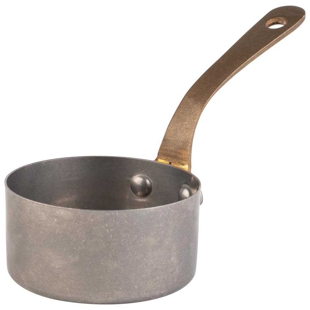 APS Stielkasserolle / Serviertopf Ø 7 cm, H: 3,5 cm Edelstahl