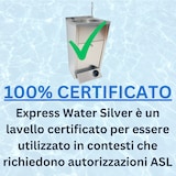 thumbnail of Express Water Lavello Autonomo, Portatile, Indipendente, Mod. Silver, con Certificato, Serbatoi 10 Litri, Lavello Acciaio Inox,45x45x85cm