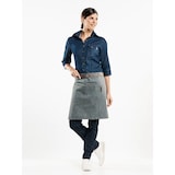 thumbnail of Kochschürze Forene grau Denim W70 - L50