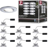 Ein Set von zehn LED-Einbaustrahlern.