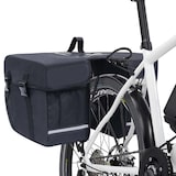 thumbnail of vidaXL Doppel-Fahrradtasche für Gepäckträger Wasserdicht 35 L Schwarz