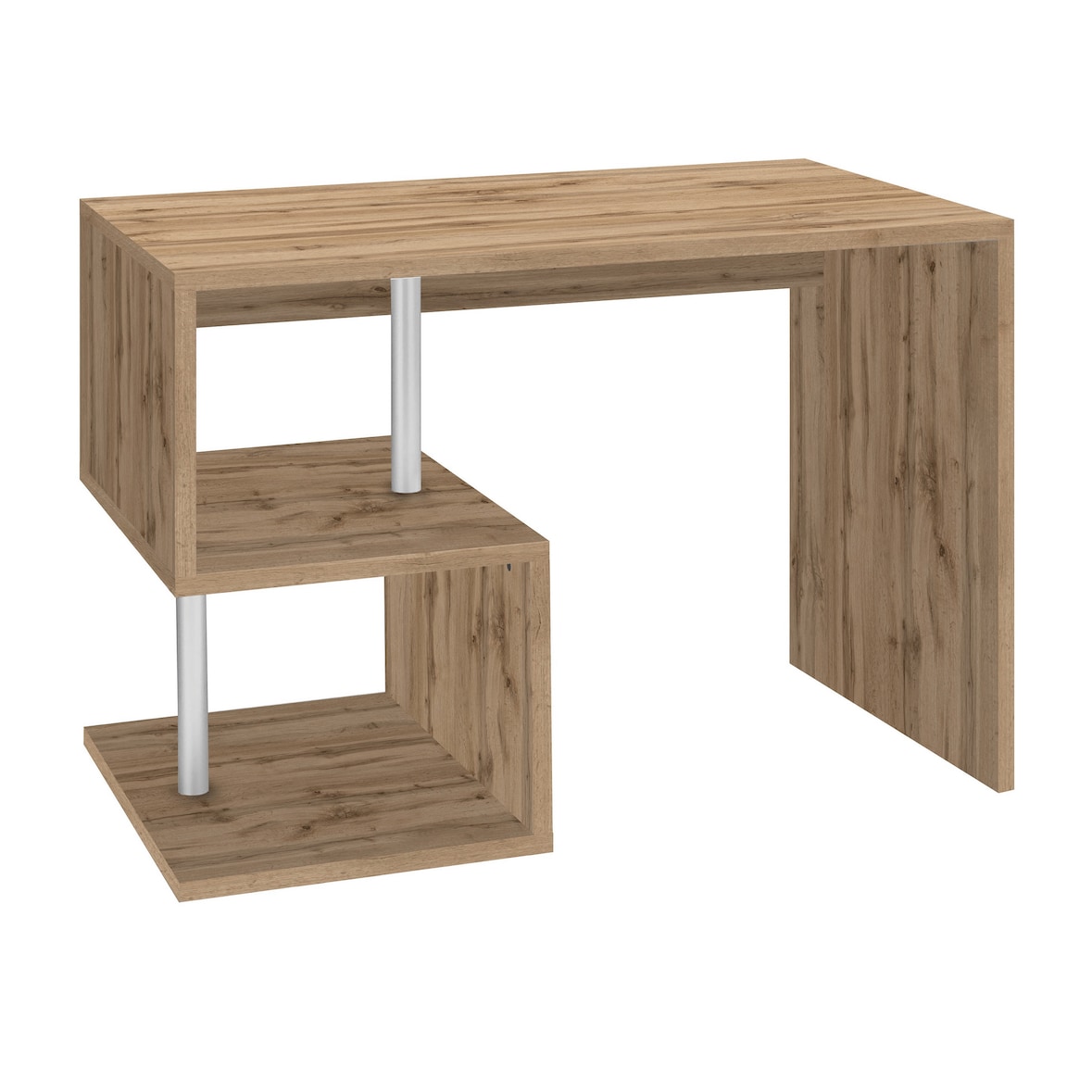 Web Furniture ESSE Scrivania Melaminico 100cm   Rovere