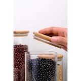 thumbnail of Five Stars® Voorraadpotten - Glas met deksel - 4 Delige Set - 1200 ML - Duurzaam - Inclusief Herschrijfbare Stickers & Pen