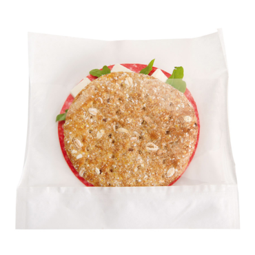 Bolsas Con Base Y Ventana 'Kangoo Pack' 40 G/M2 + 15 Pp 21X16/12X3 Cm Blanco Kraft (100 unidades)