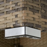 thumbnail of tectake Conjunto de ratán Pisa  natural - 403725