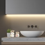 thumbnail of Relaxdays Muschel Deko, 3er Set, echter Muschel-Mix, verschieden große Gläser, maritim, Badezimmer Dekoration, natur