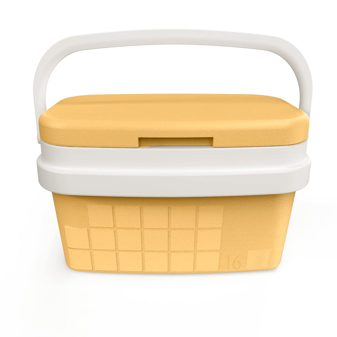 COM-FORT HOUSE - Nevera Portátil Rígida Pastel 16L con Asa - Nevera para Camping, Playa, Picnic y Acampada