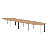 thumbnail of bümö Konferenztisch XXL KT52 in Asteiche Füße in Graphit