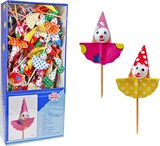 thumbnail of 100x Deko-Picker "Clown" 8.5cm