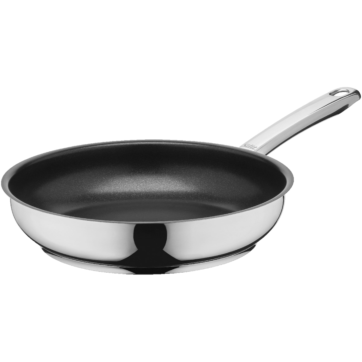 Silit Bratpfanne Calabria, Edelstahl, Ø 24 cm, Antihaftversiegelung, Induktionsfähig