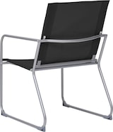 thumbnail of Helloshop26 - Salon de jardin meuble d'extérieur ensemble de mobilier 4 pièces tissu et acier noir 02_0016281