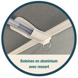 thumbnail of Parasol de marché forain 250x210cm Gris - Armature + Toile + Housse