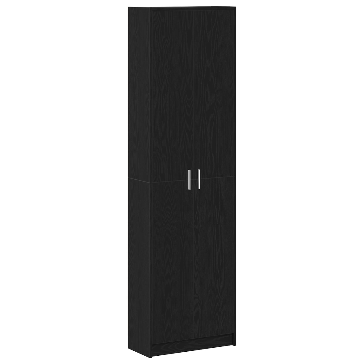 vidaXL Kleiderschrank Schwarz-Eiche 55x25x189 cm Holzwerkstoff
