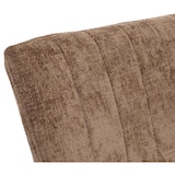 thumbnail of Sitzbank HWC-K16, Esszimmerbank Bank Polsterbank, Rückenlehne Stoff/Textil Chenille Metall 160cm ~ braun