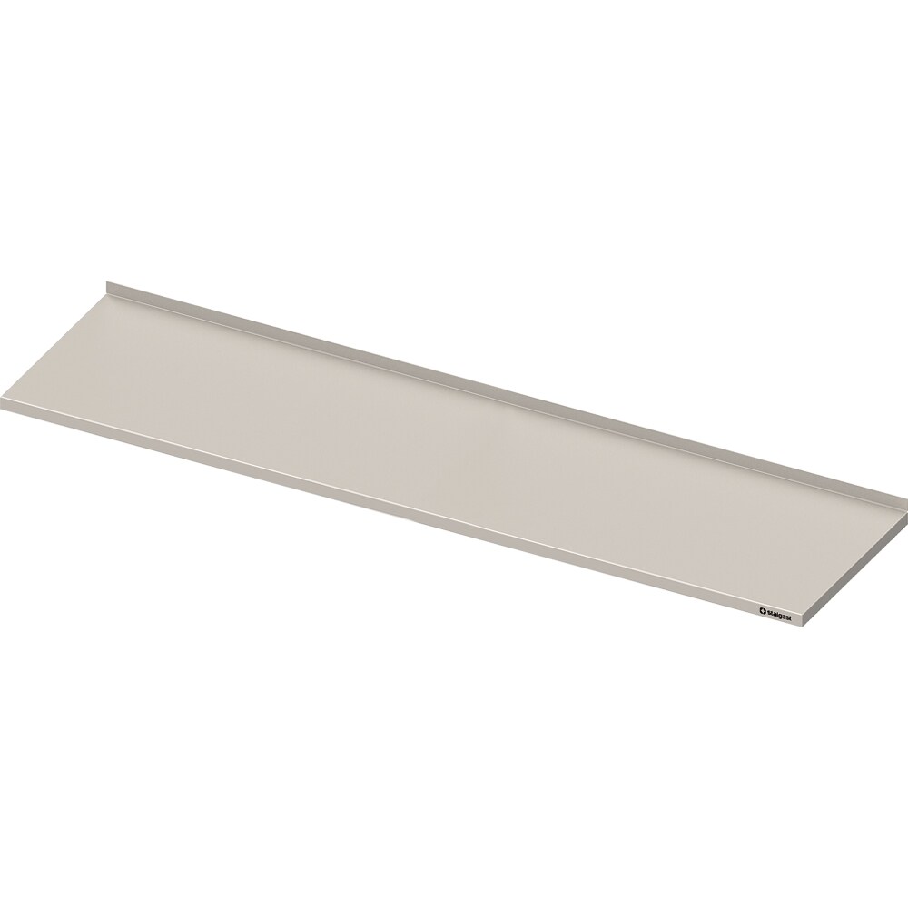 Arbeitsplatte Boxversion "PRO", 5700x600x40 mm, mit Aufkantung