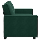 thumbnail of vidaXL 2-Sitzer-Sofa Dunkelgrün 180x78x84 cm Samt