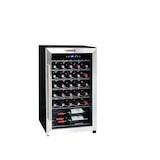 thumbnail of Cantinetta frigo per vino La Sommelière da 34 bottiglie, 37 dB, nera con porta in acciaio inox, classe energetica G LS34A