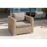 thumbnail of Salon de jardin 4 places en résine tressée miel - MONTMARTRE