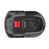 thumbnail of Geconnecteerde robotmaaier voor gazons van 500 m2, 300 m perimeterkabel + laadstation - bediening via de GOODYEAR-app