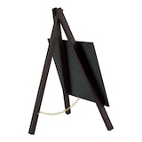 thumbnail of Securit® Mini Tafelkrijtbord op Ezel - Hout met Mahonie Gelakte Afwerking - Inclusief Krijtstift