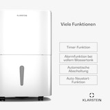 thumbnail of DryFy 20L Entfeuchter | 20 L/Tag | 22 m² | 230 m³/h | Timer | Wassertank | mobil Weiß