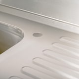 thumbnail of Cleiton® Lava-Loiças de 1 Cuba para Máquina de Lavar Louça com Escorredor à Direita em Aço Inoxidável 1400x700x900 mm Desmontável | Pia Industrial