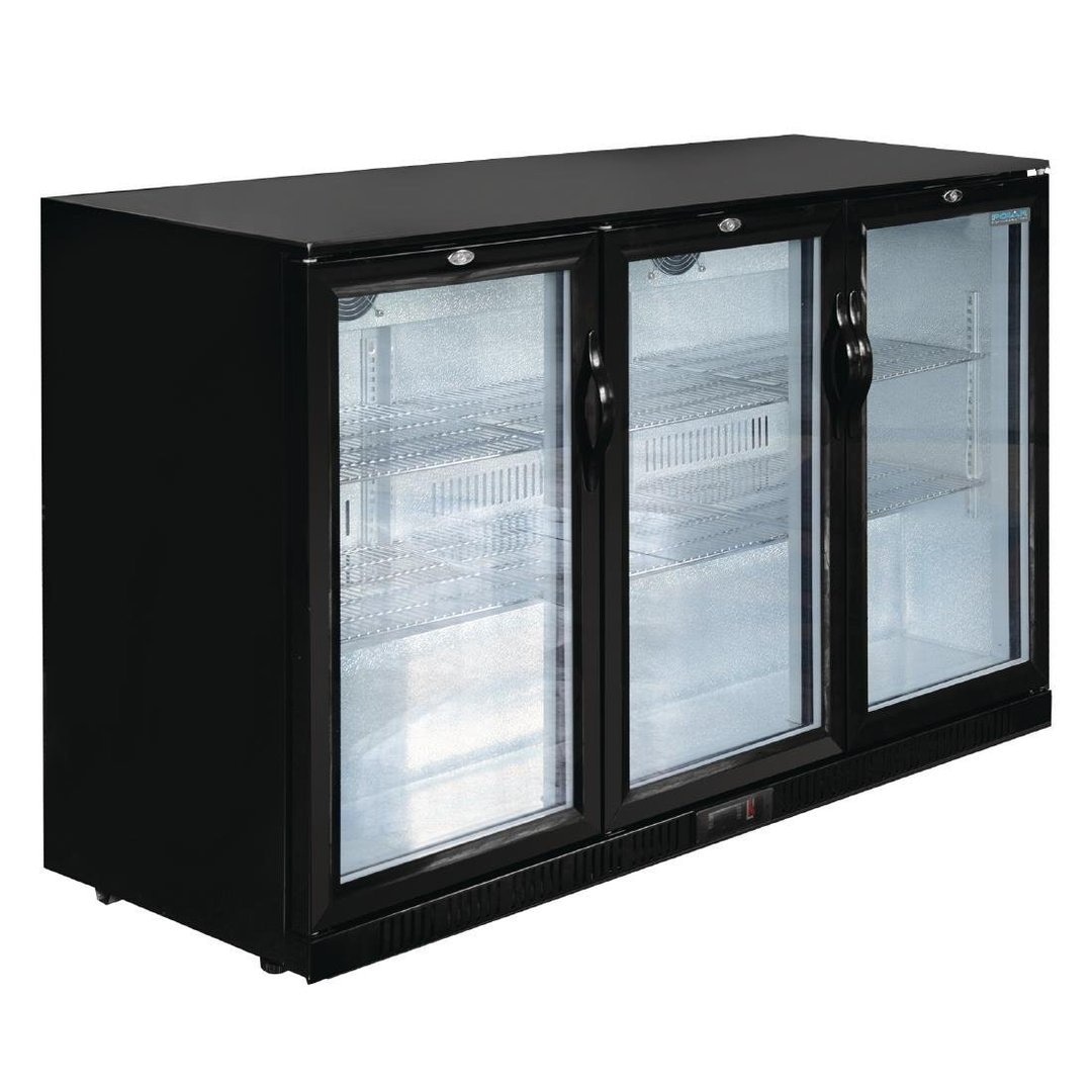 Polar Serie G Barkühlschrank mit 3 Klapptüren 330L