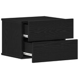 thumbnail of Cabinet de chevet Chêne noir 40 x 30 x 30 cm Bois d'ingénierie – Modèle Dune Bois Nuit