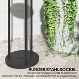 thumbnail of Outsunny - SolarStehlampe - 37Lx37Wx144Hcm - Gelb